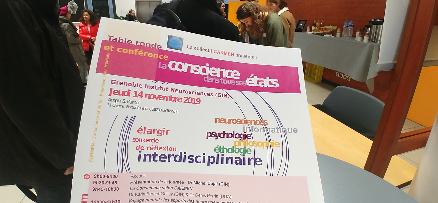 Premier colloque pluridisciplinaire sur la conscience organisé par le collectif CARMEN