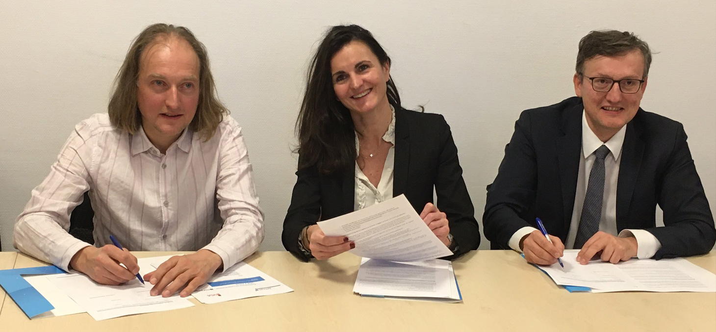 Signature de la convention de co-construction de l'outil ConPeRe le 12 décembre 2019 à la DGESIP