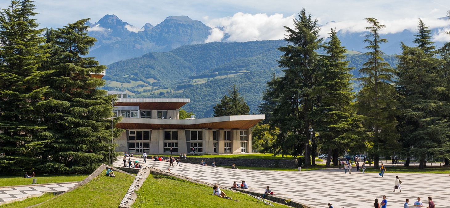 Le campus universitaire de Saint-Martin-d'Hères