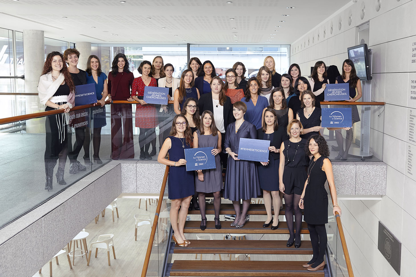 Les 30 boursières L'Oréal-UNESCO "Pour les Femmes et la Science" 2016 © Fondation L'Oréal