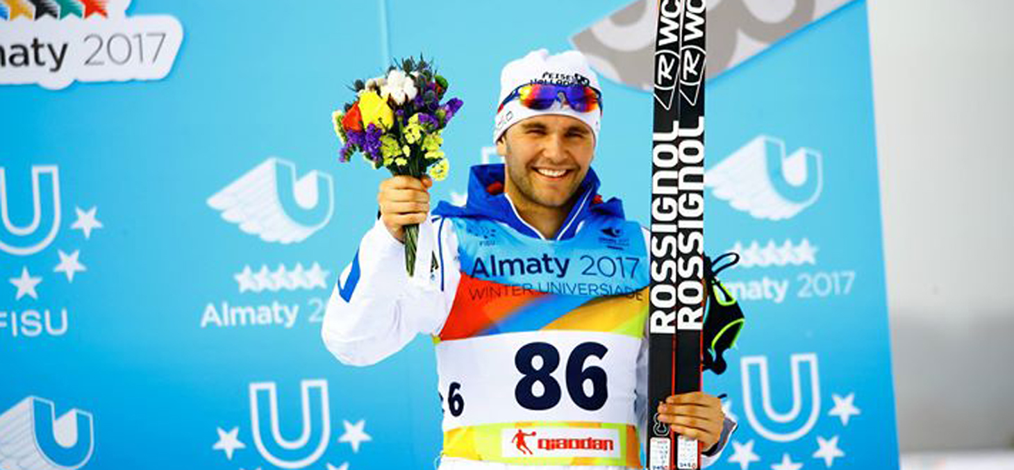 Alexandre Pouyé aux Universiades © almaty2017.com