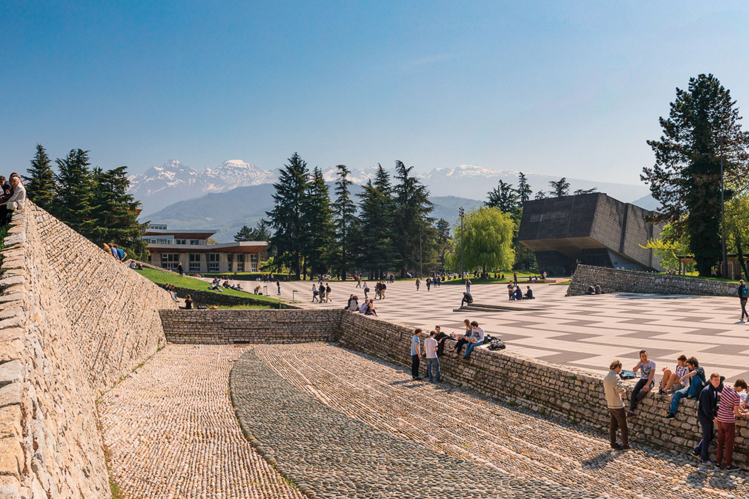 Le campus universitaire de Grenoble