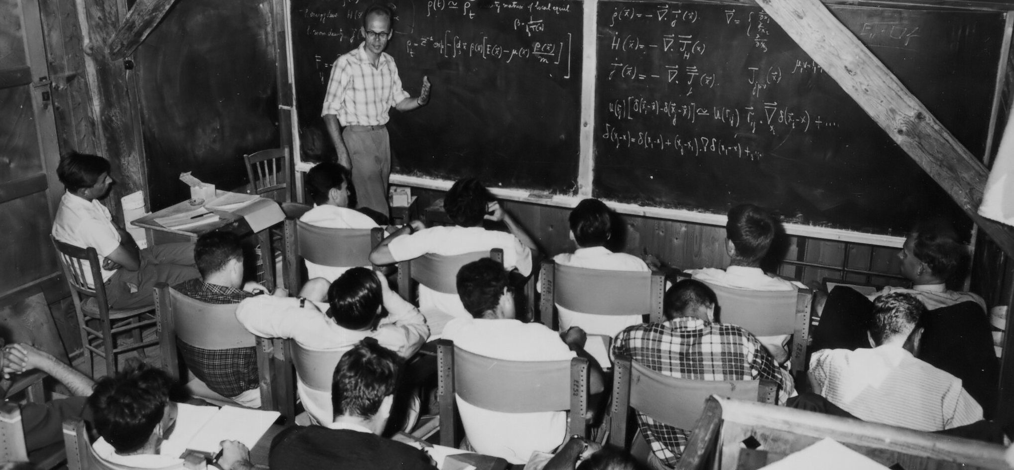 L'Ecole de physique des Houches compte plusieurs milliers de participants depuis sa création en 1951.