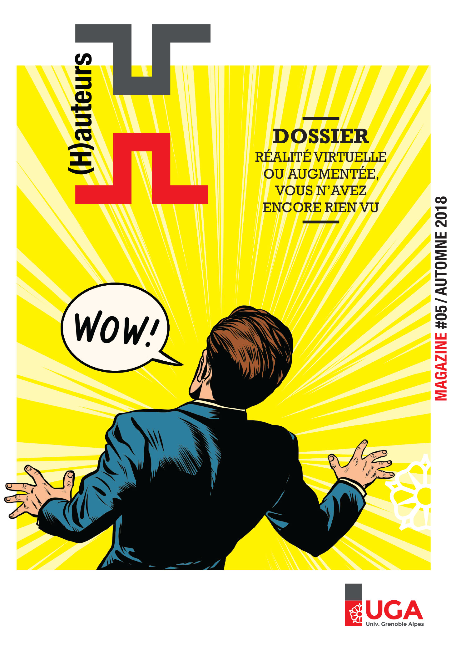 Couverture du numéro 5 du magazine (H)auteurs