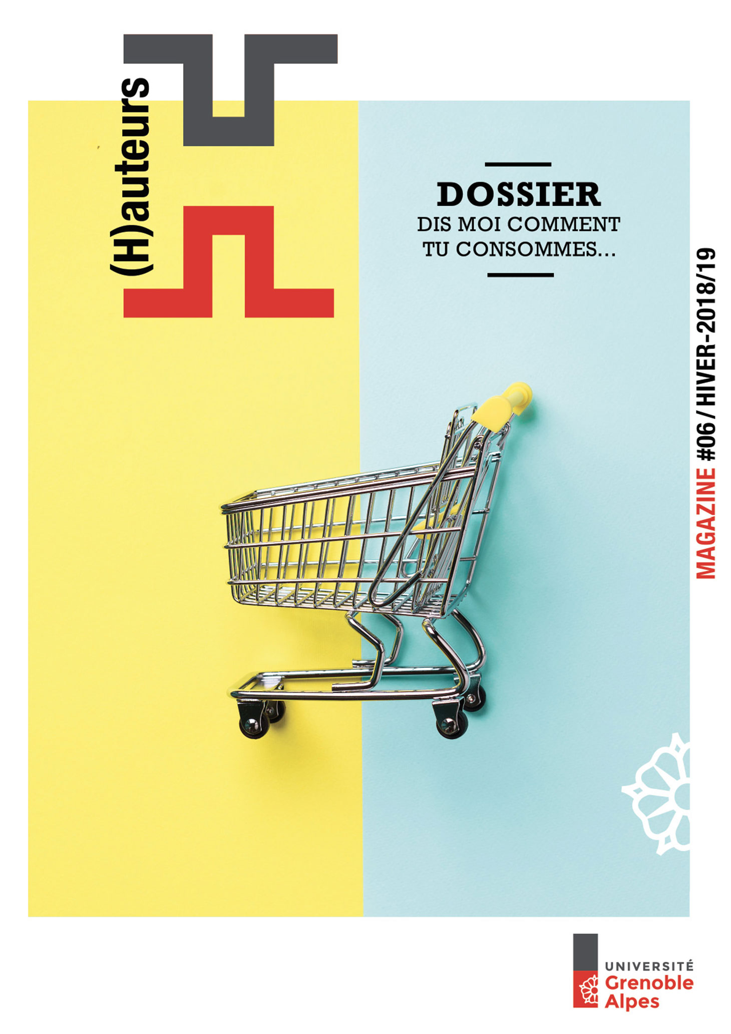 Couverture du numéro 6 du magazine (H)auteurs