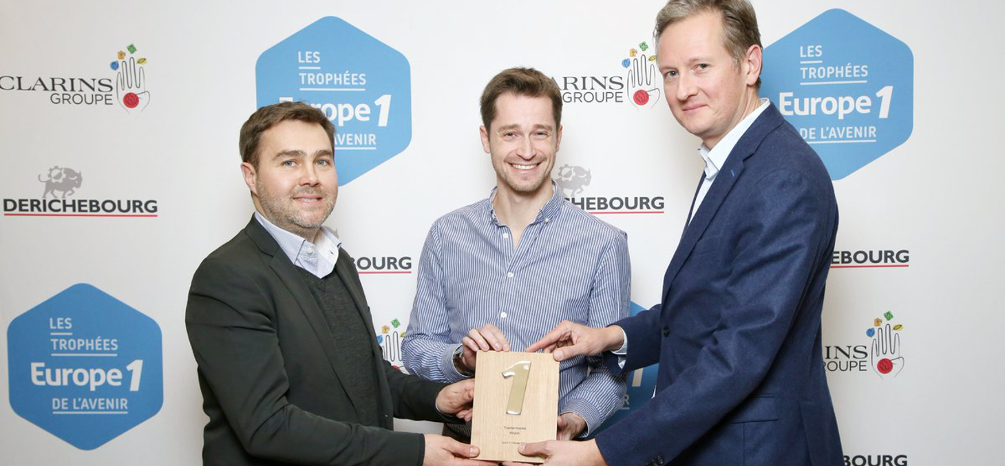 WeGoTo lauréate du Trophée Europe1 de la Mobilité