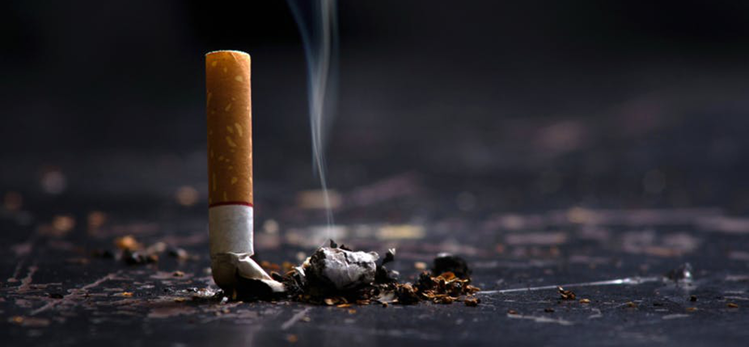 Selon l'OMS, les cigarettes représentent 30 à 40 % des articles ramassés lors du nettoyage des villes. Pcess609 / Shutterstock
