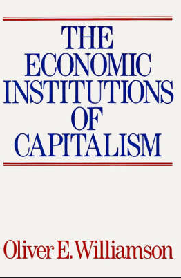  Dans cet ouvrage, Williamson étudie la notion de coût de transaction et son impact sur l’existence et l’organisation de la firme. Free Press (1987) 