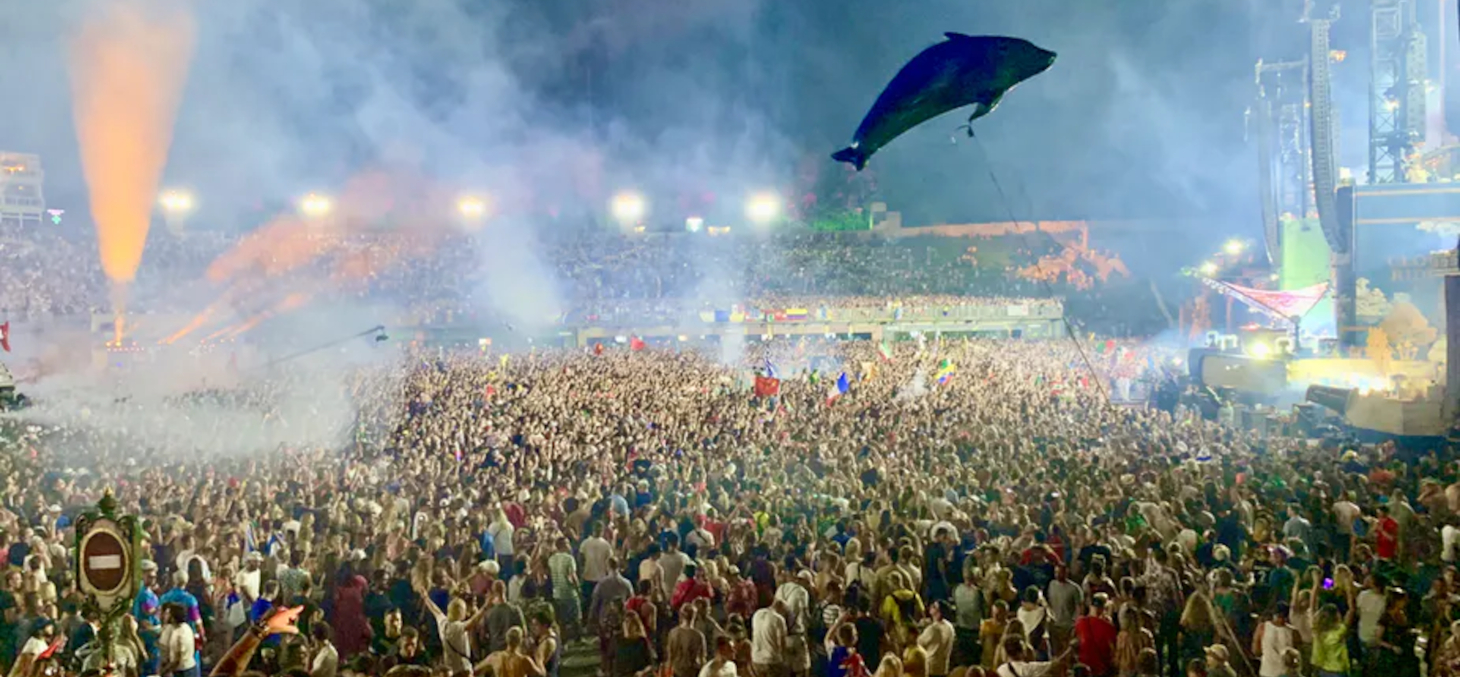 Communion émotionnelle à Tomorrowland Belgium, en 2019. Nico Didry, Author provided