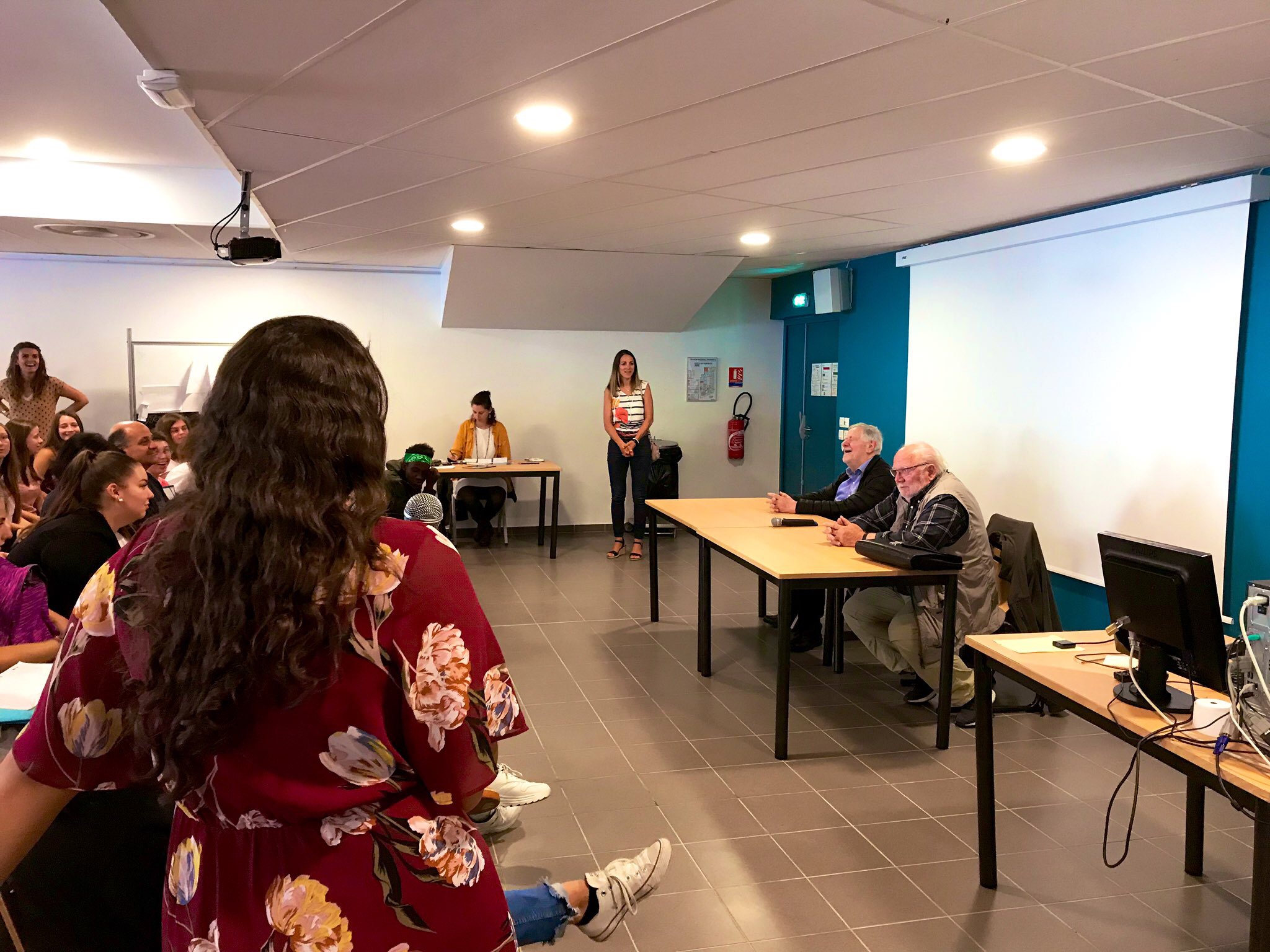 Rencontre d’exception avec Yves Coppens et Michel Brunet au lycée Argouges