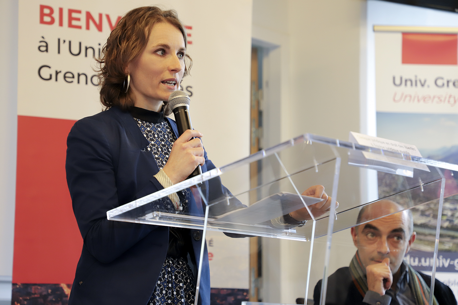 Anca Ailincai, professeure de droit public à l'origine du projet