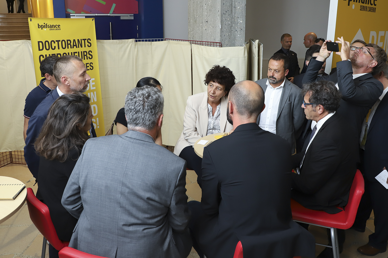 Lancement du Deeptech Tour à l'Université Grenoble Alpes en prénsence de la ministre Frédérique Vidal