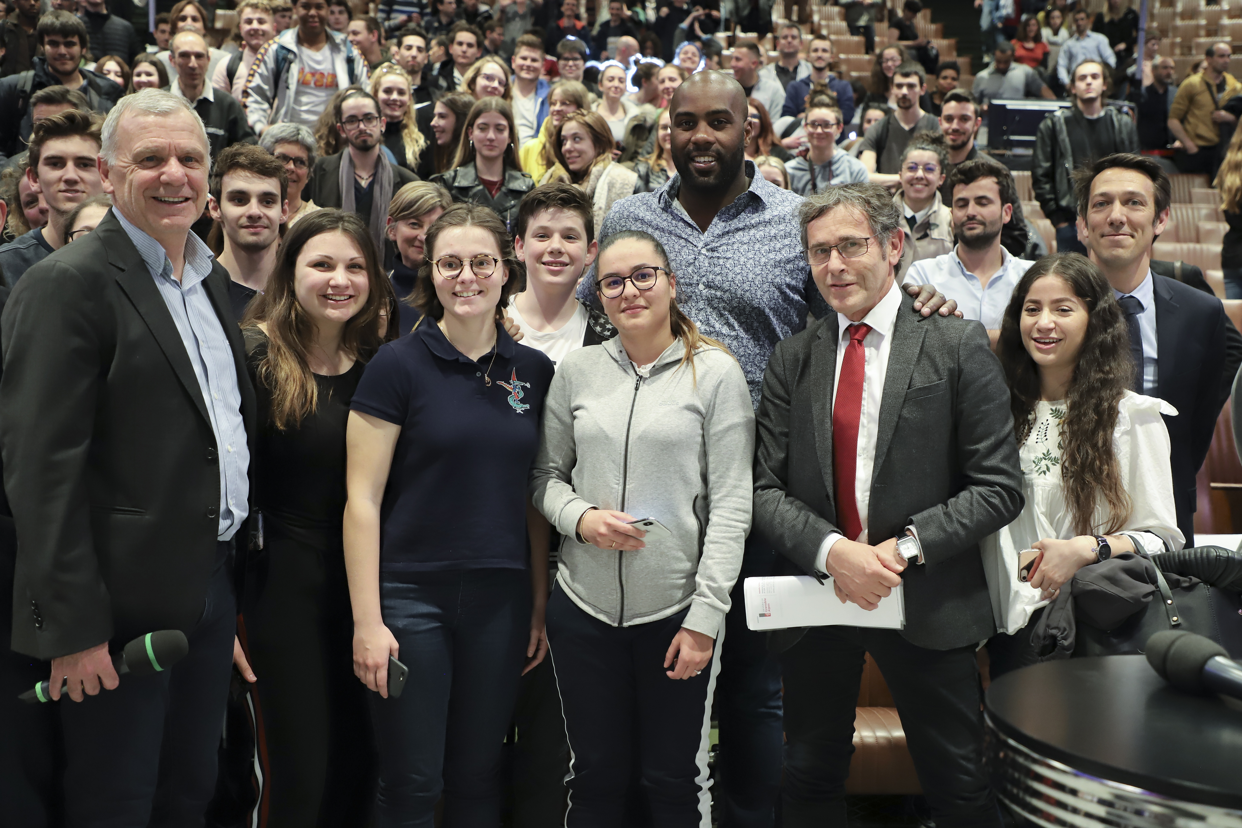 Conférence de Teddy Riner