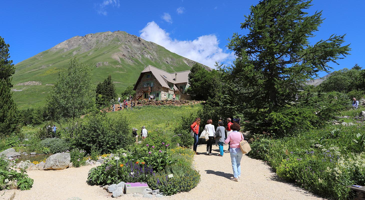 Visites guidées du jardin au pied du chalet Mirande