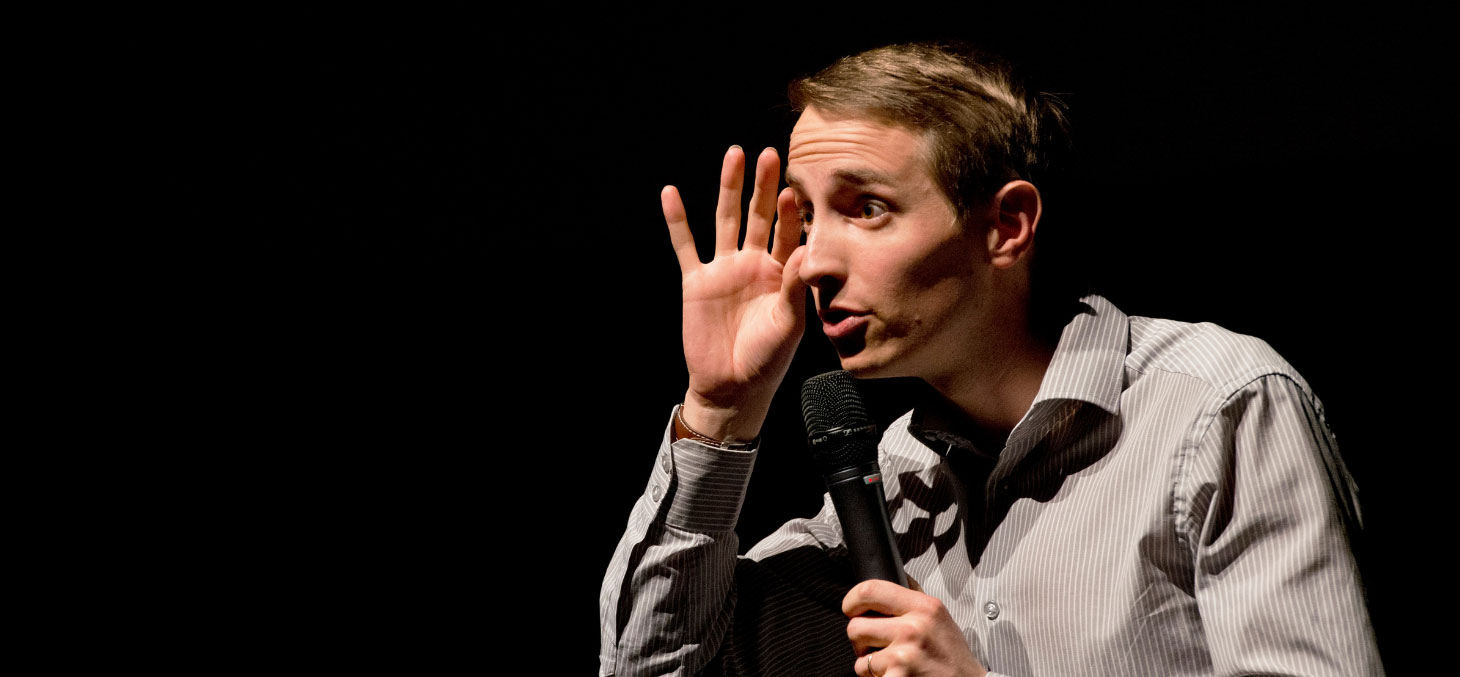 Philippe Le Bouteiller, grand gagnant de la finale internationale du concours MT180 © Communauté Université Grenoble Alpes