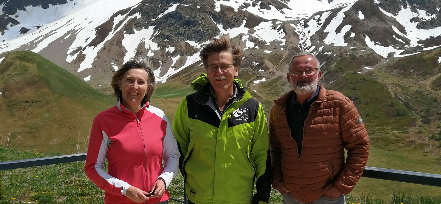 Anne-Marie Forgeoux, Olivier Fons et Jean-Gabriel Valay