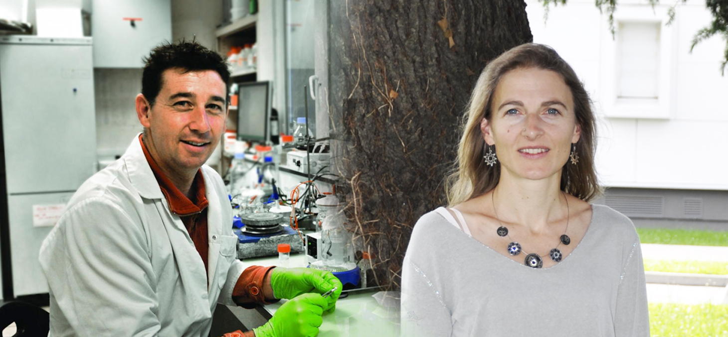 Jean-Pierre Alcaraz et Léonie Canet, Talents CNRS 2018 © CNRS